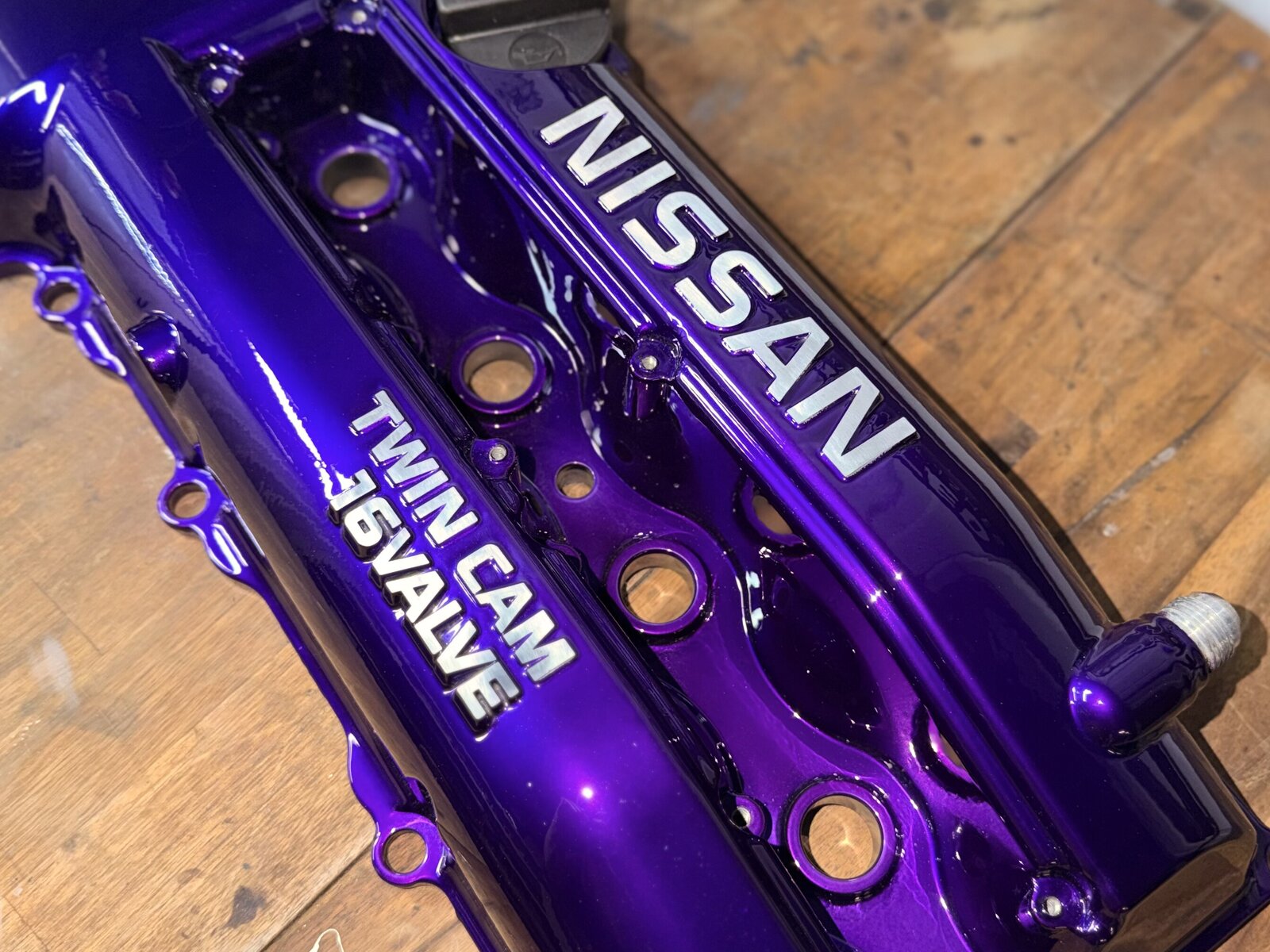 Powder-coated finish